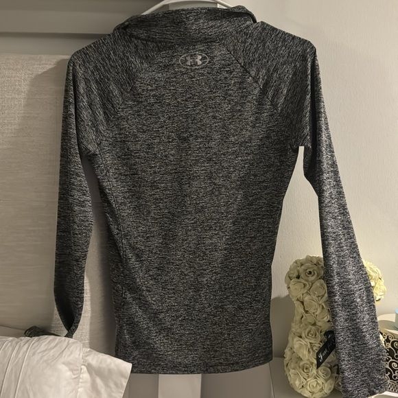 Dark Grey Under Armour Quarter Zip - Picture 2 of 2